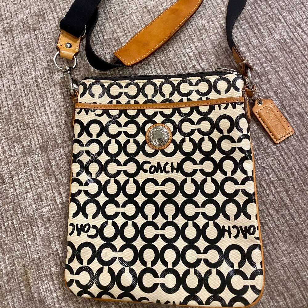 COACH crossbody messenger bag
